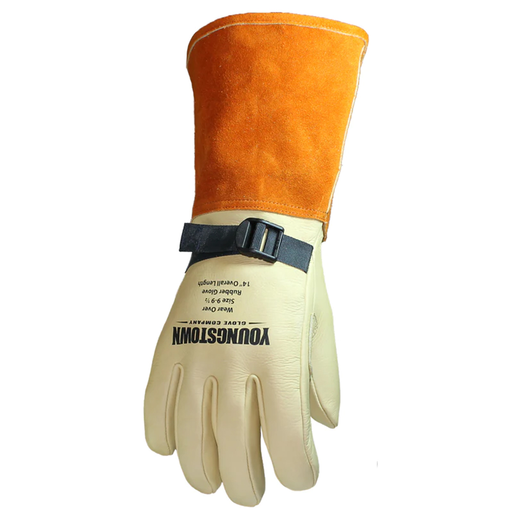 Youngstown 14 Inch Primary Leather Protector Gloves from GME Supply